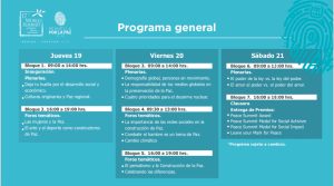 Amplio abanico de actividades para la edición 17 de la Cumbre Mundial de los Premios Nobel de la Paz, en Mérida