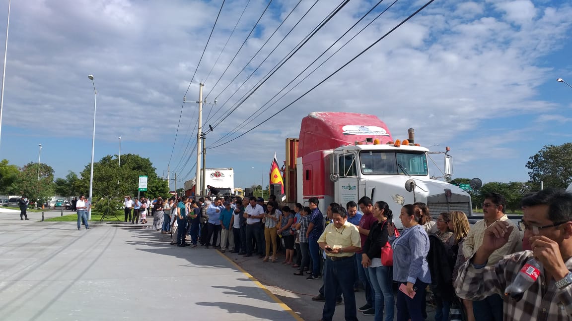 MORENA Y PT ACARREAN GENTE DE CHIAPAS Y TABASCO  PARA SU MANIFESTACIÓN CONTRA EL CONGRESO