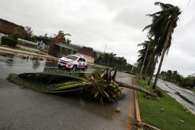 Daños en Yucatán por el paso de “Delta”