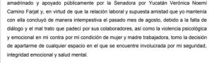 Verónica Camino manipula a grupos LGBT para aparentar que los apoya, denuncia activista