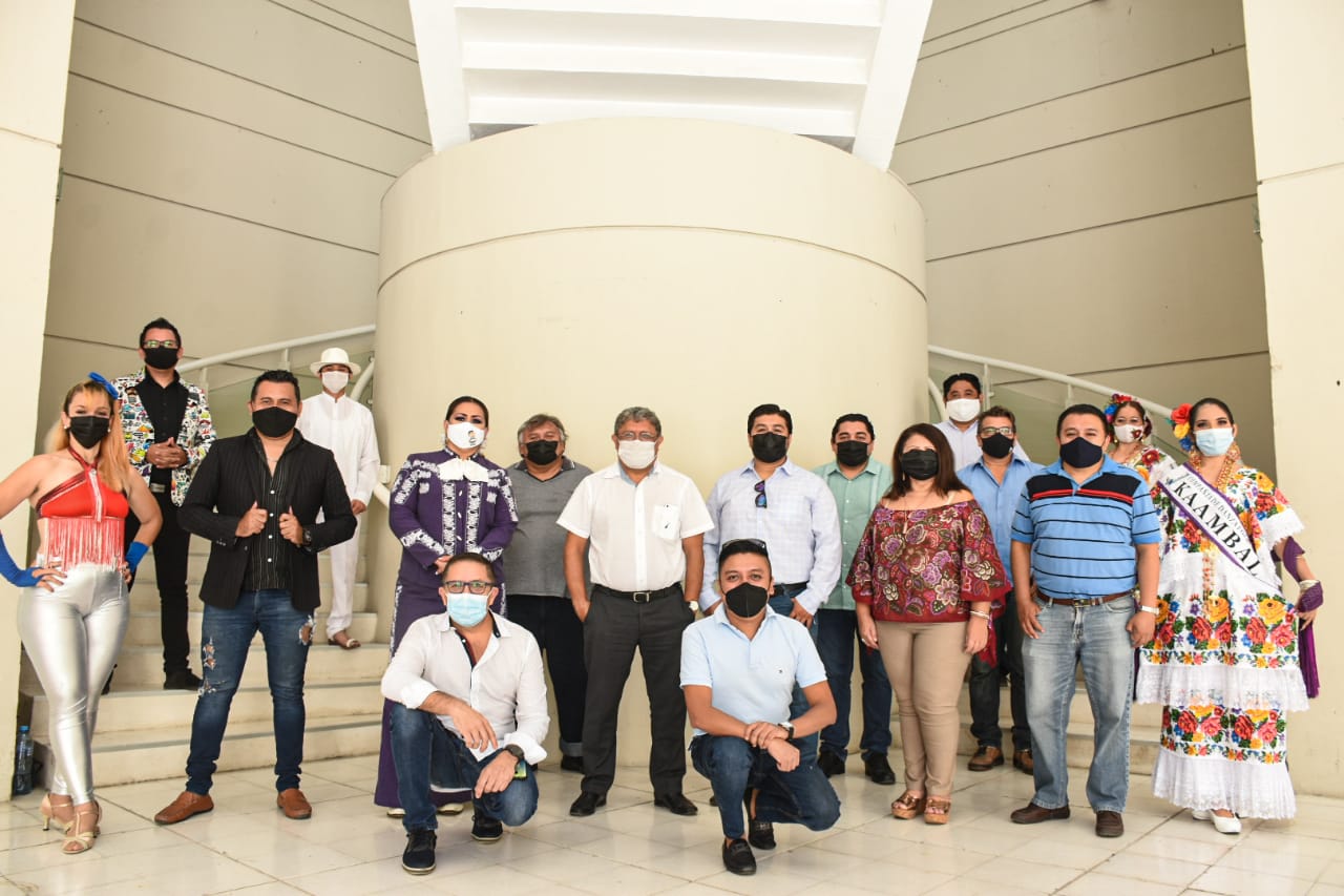 Las caravanas artísticas por colonias de Mérida, un aliciente para los creadores