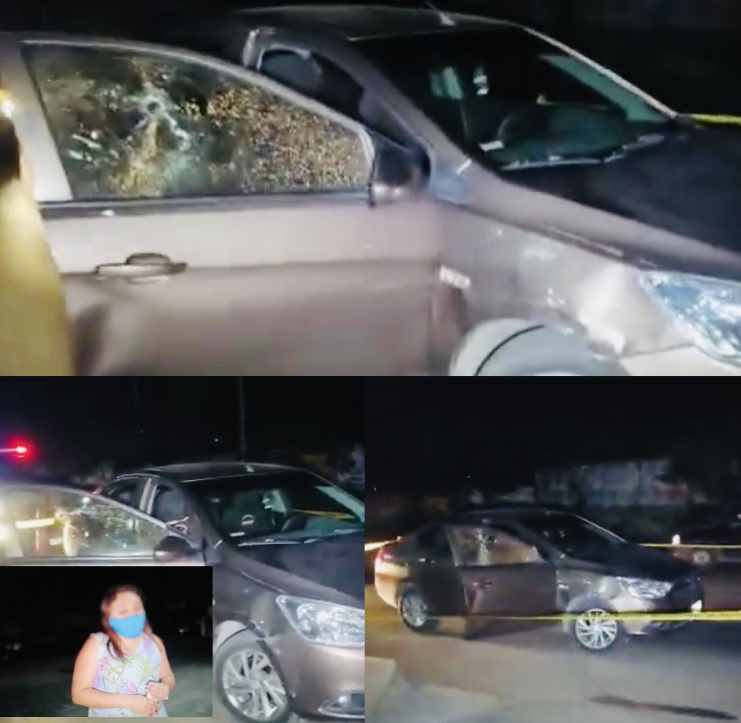 Un motociclista balea el vehículo de un conductor con quien tuvo un altercado verbal en Mérida