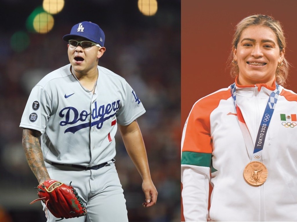 Julio Urías y Aremi Fuentes ganan el Premio Nacional del Deporte 2021