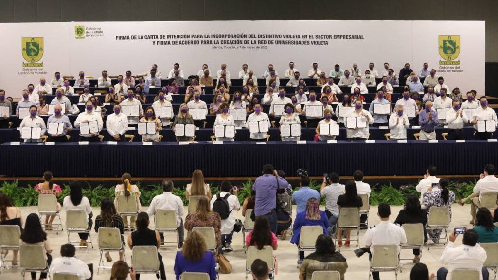 Universidades y sector empresarial de Yucatán se suman al Gobierno de Mauricio Vila Dosal, para hacer frente a la violencia contra las mujeres