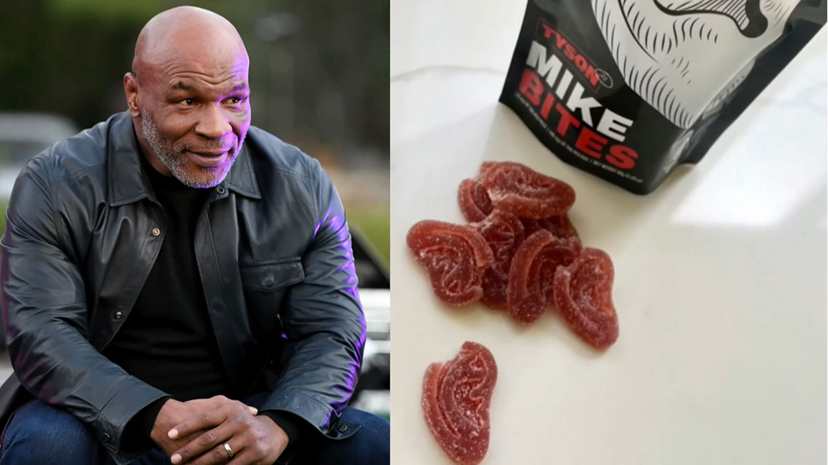 Mike Tyson pone a la venta dulces con forma de oreja y sabor a cannabis