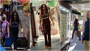 Lenny Kravitz se pasea por calles de Mixcoac, en la CDMX