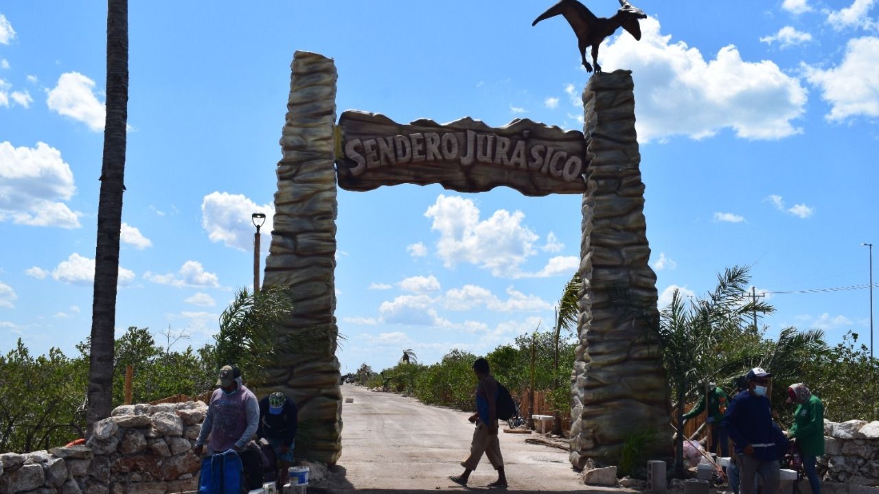 Sendero Jurásico ya abrió para ser visitado