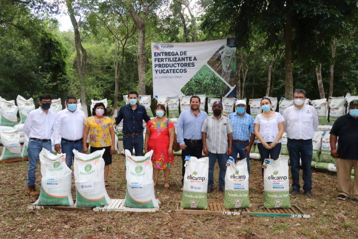 Continúa el Gobierno de Mauricio Vila Dosal reactivando el campo yucateco a través de la siembra de semillas de soya