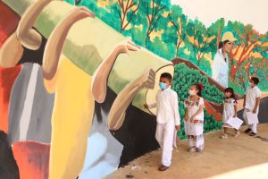 Niñez yucateca expresa sus ideas a través de murales 