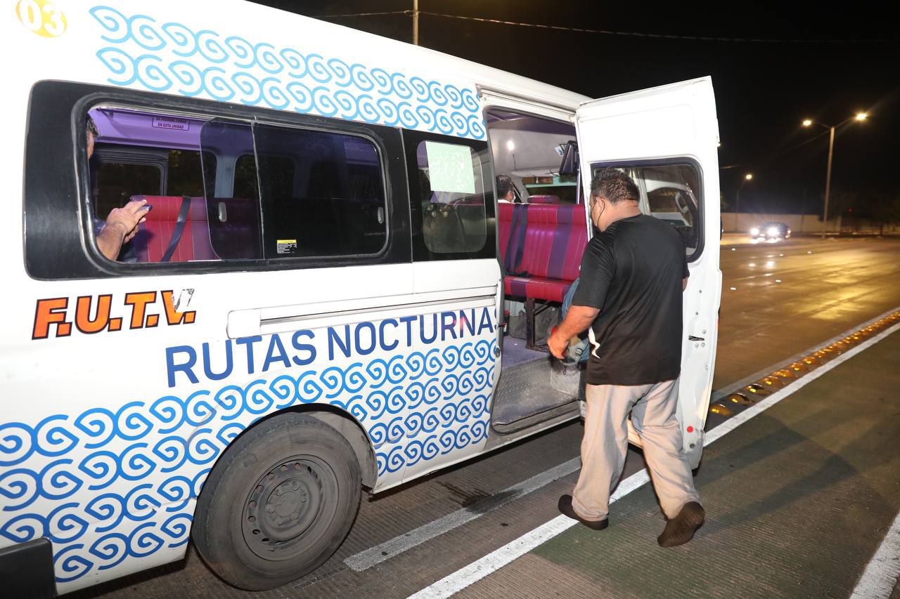 Da inicio la operación de las Rutas Nocturnas de transporte “Va y Ven”