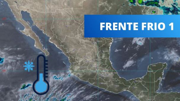 Este domingo 25 se inicia la temporada de frentes fríos, con el pronóstico de que entre 28 y 30 ingresarán a la Península