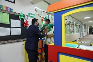 Más de 92 mil trabajadores hombres han inscrito a niñas y niños en guarderías del IMSS