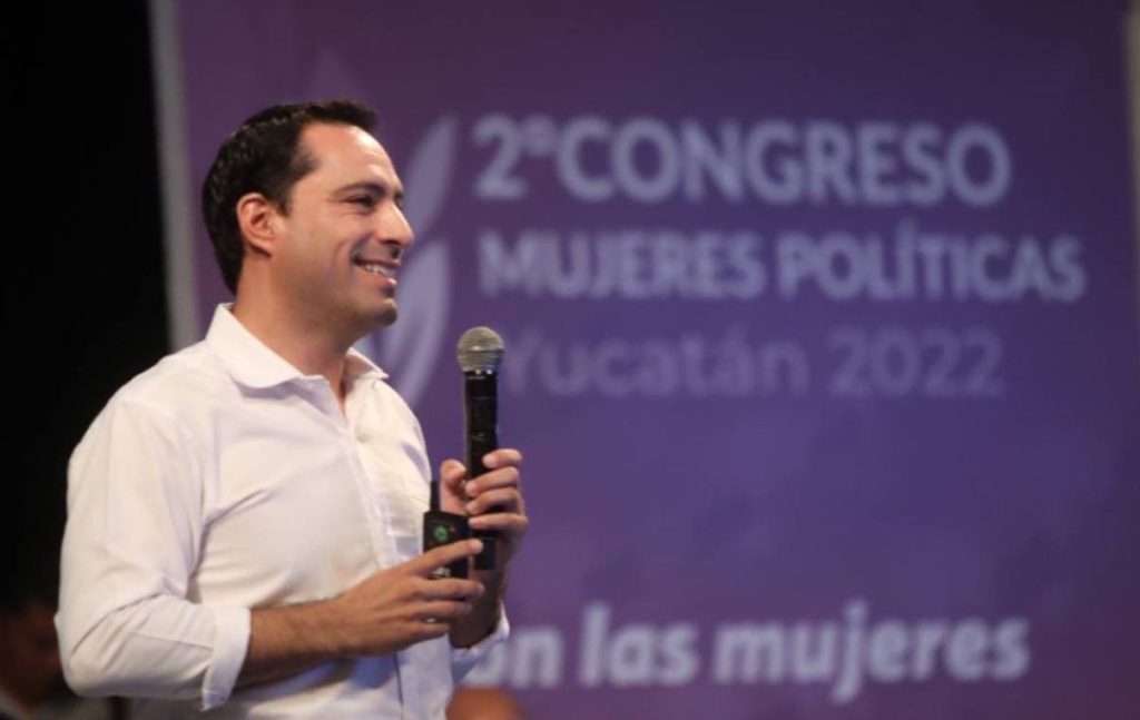 Inaugura Vila Dosal el Segundo Congreso Nacional de Mujeres Políticas Yucatán 2022