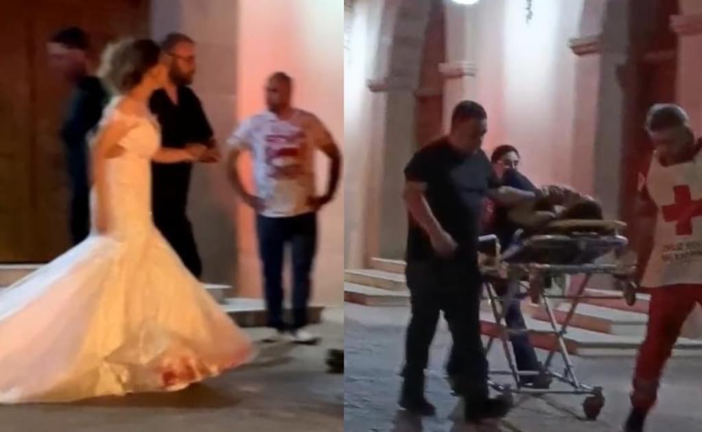 Saliendo de casarse, hombres armados ejecutan al novio afuera de la iglesia en Caborca, Sonora