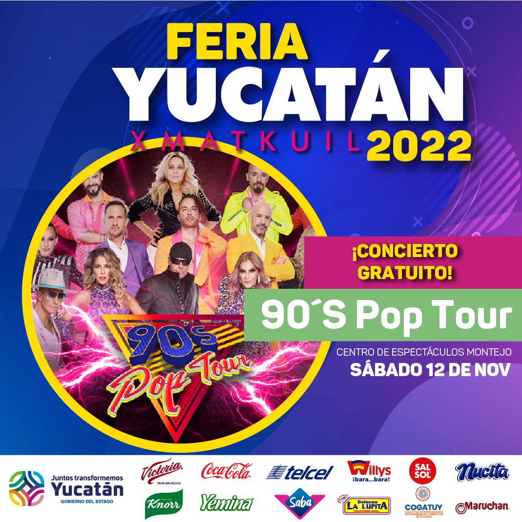 Este fin de semana iniciará la entrega de boletos para el espectáculo 90’s Pop Tour