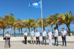 Las playas de Progreso reciben por tercer año consecutivo la certificación internacional “Blue Flag”