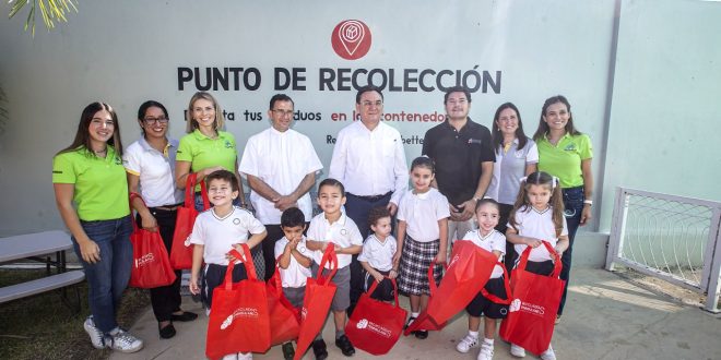 Campaña de reciclaje para formar héroes y heroínas del cuidado del medio ambiente