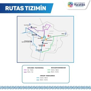 La transformación al transporte público que impulsa Vila llega a Tizimín con nuevas rutas