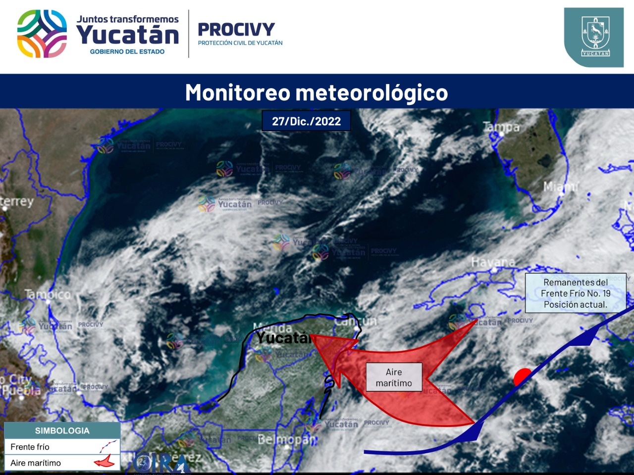 El frío se desaparece, vuelve el calor para el fin de año
