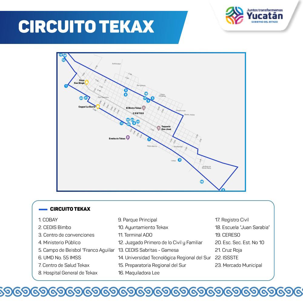 Como parte de los cambios que promueve Vila se mejorará el transporte público en Tekax 