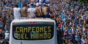 Argentina se desquicia por los festejos  del campeonato del mundo