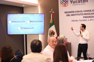 Vila expone las ventajas de Yucatán ante el Consejo Directivo Nacional del IMEF