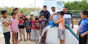 Habitantes de Sudzal Chico cuentan con nuevo sistema de agua potable