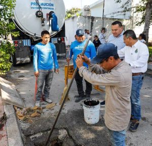 Intensifican el mantenimiento preventivo de los sistemas pluviales en Mérida