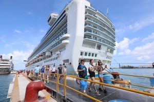 Yucatán recibe, por primera ocasión, la visita del crucero Ruby Princess