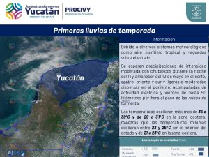 Las primeras lluvias deben caer el 11 y 12 de mayo, incrementándose de forma generalizada a partir del 15 de mayo