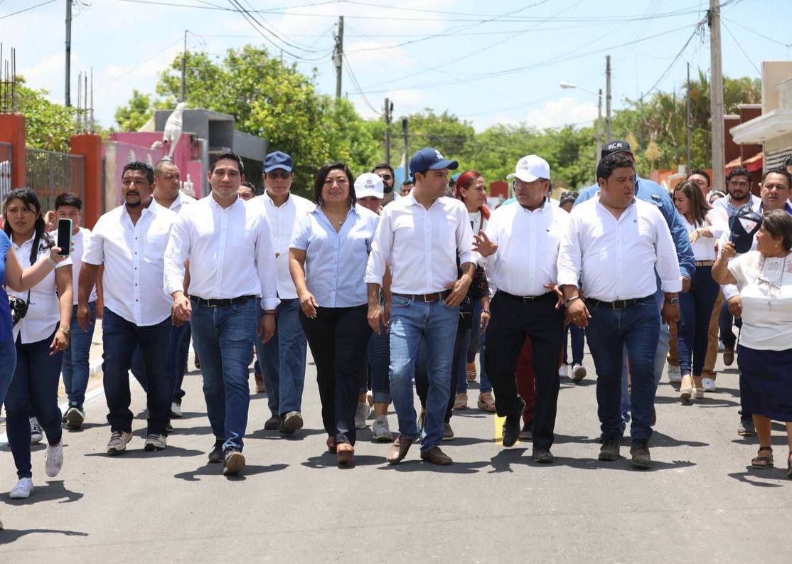 El Gobernador Vila Dosal sigue transformando la imagen urbana de Kanasín