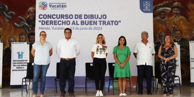 Niñas, niños y adolescentes de Yucatán promueven el buen trato en familia