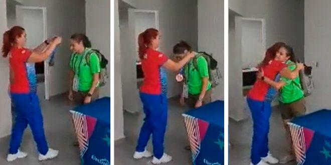 Quitan medalla a mexicana y atleta cubana se la regresa