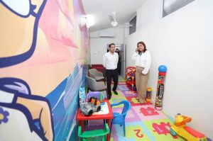 Inaugura Vila la nueva sede del Centro Regional Violeta de Mérida