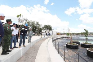 Vila Dosal realizó una nueva visita de observación al Gran Parque de la Plancha