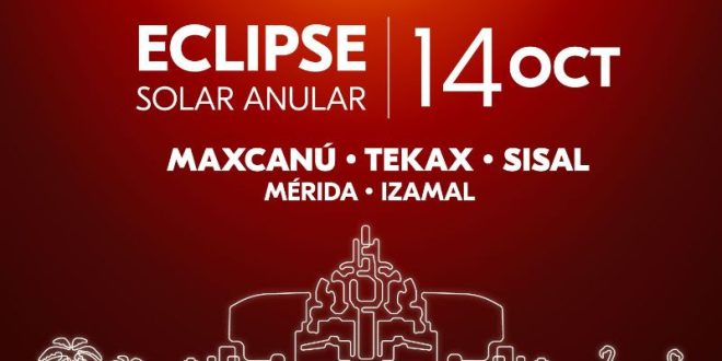 Invitan al festival del eclipse en Yucatán