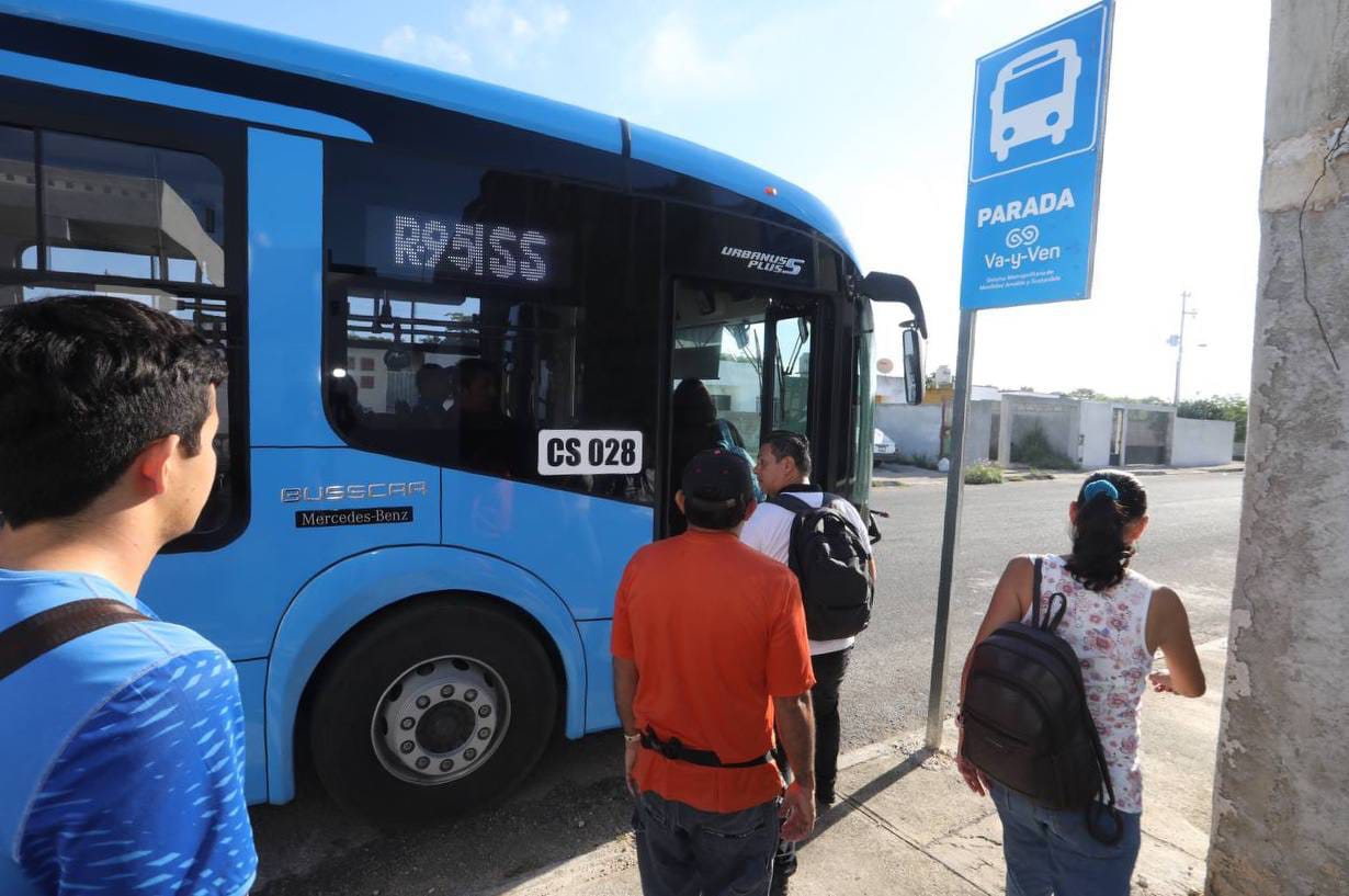 Inician operaciones nuevas rutas del Sistema de Transporte Público “Va y ven” en Ciudad Caucel