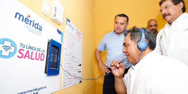 Renán Barrera pone en marcha innovador programa de salud para una atención mucho más cercana en las 47 comisarías