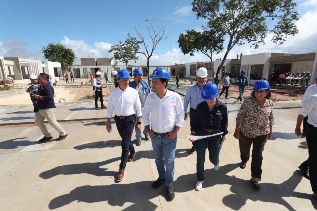 Supervisa el Gobernador Mauricio Vila Dosal, los trabajos de construcción del Centro de Asistencia Social para Niñas, Niños y Adolescentes “Casa Otoch”