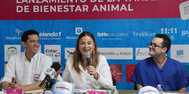 Anuncia registro de mascotas con microchip y tarjeta de descuentos para adoptantes en Mérida