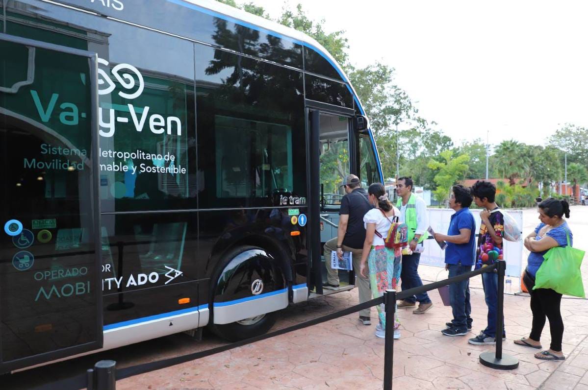 Visitantes a la Feria Yucatán en Xmatkuil conocerán las nuevas unidades del IE-Tram