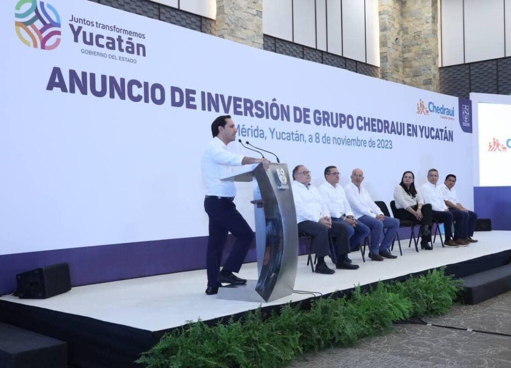 Vila anuncia una inversión de más de 3,600 millones de pesos de Grupo Chedraui