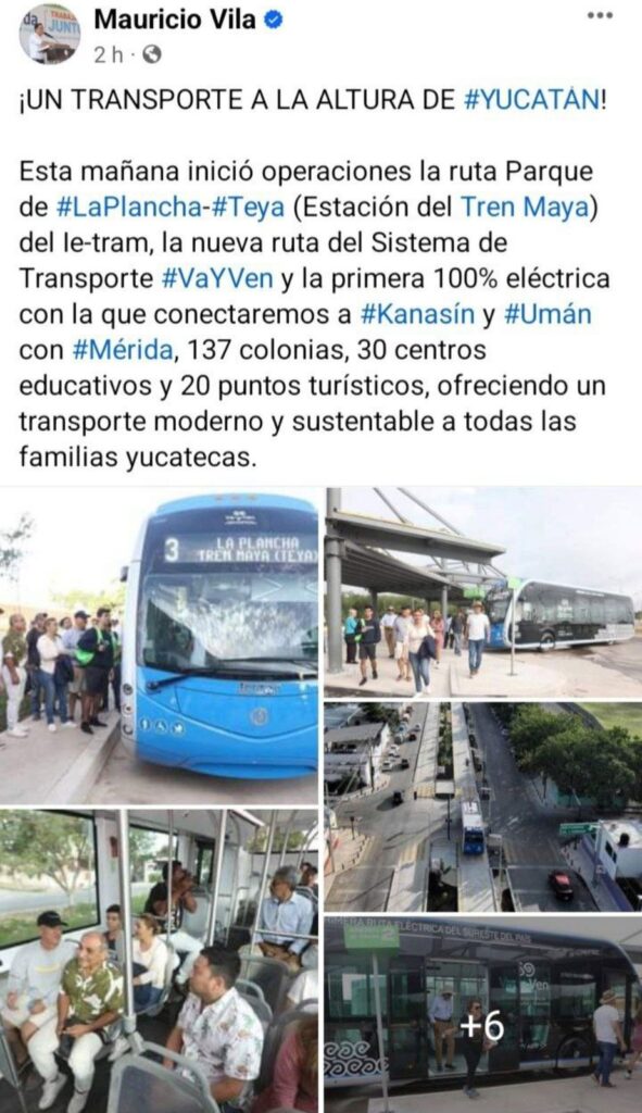 La ruta Plancha – Teya del Ie-tram arranca operaciones