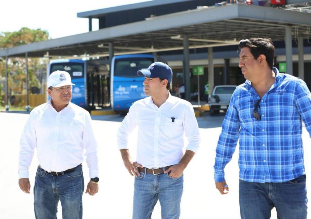 Supervisa Vila los avances de la estación del Ie-Tram en La Plancha para seguir transformando la movilidad