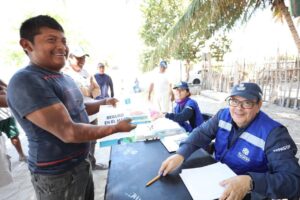 Comienza entrega de apoyos del programa de Respeto a la Veda del Mero a pescadores yucatecos