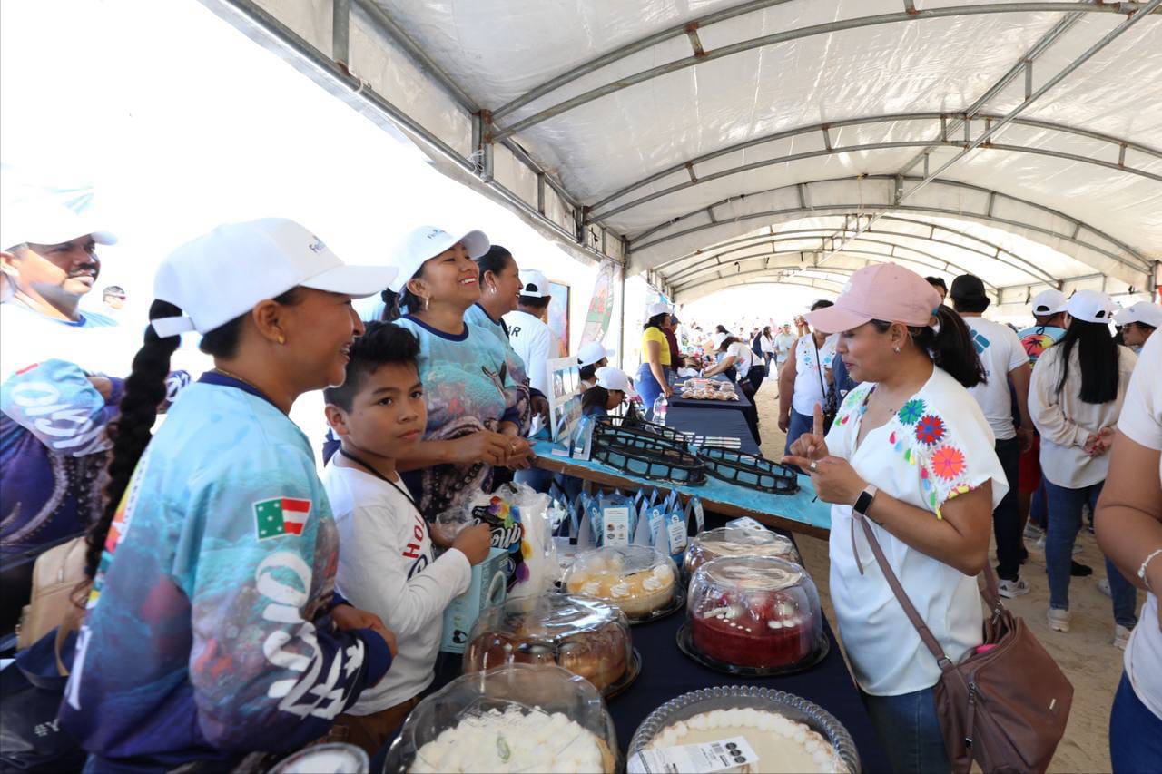 Arranca el Festival de la Veda en Celestún con grandes oportunidades para las y los pescadores de este puerto