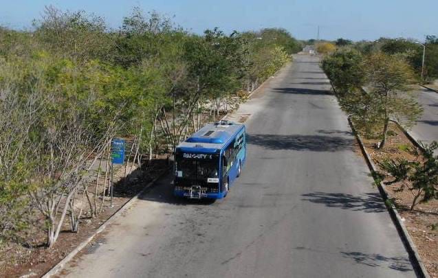 En marcha, la ruta Centro-Av. Canek-Almendros-UPY del Sistema de Transporte Público “Va y Ven” con nuevas unidades híbridas