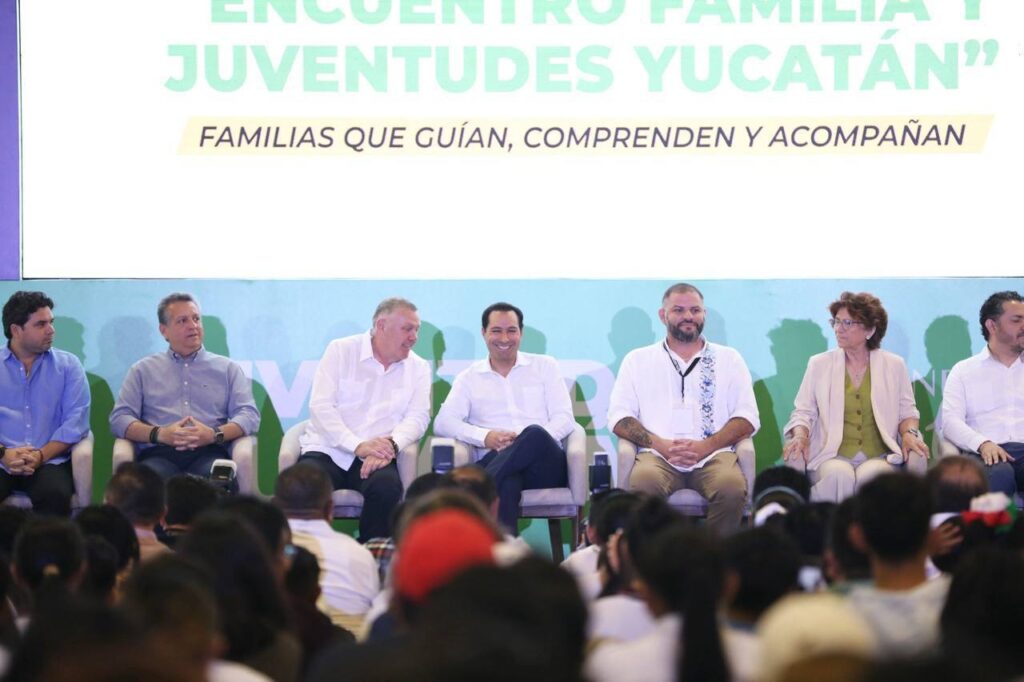 Inaugura el Gobernador Mauricio Vila Dosal el “Encuentro Familia y Juventudes Yucatán”