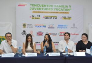 Presentan “Encuentro Familia y Juventudes Yucatán”