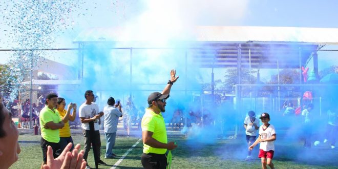 Arranca competencia de futbolito en Kanasín